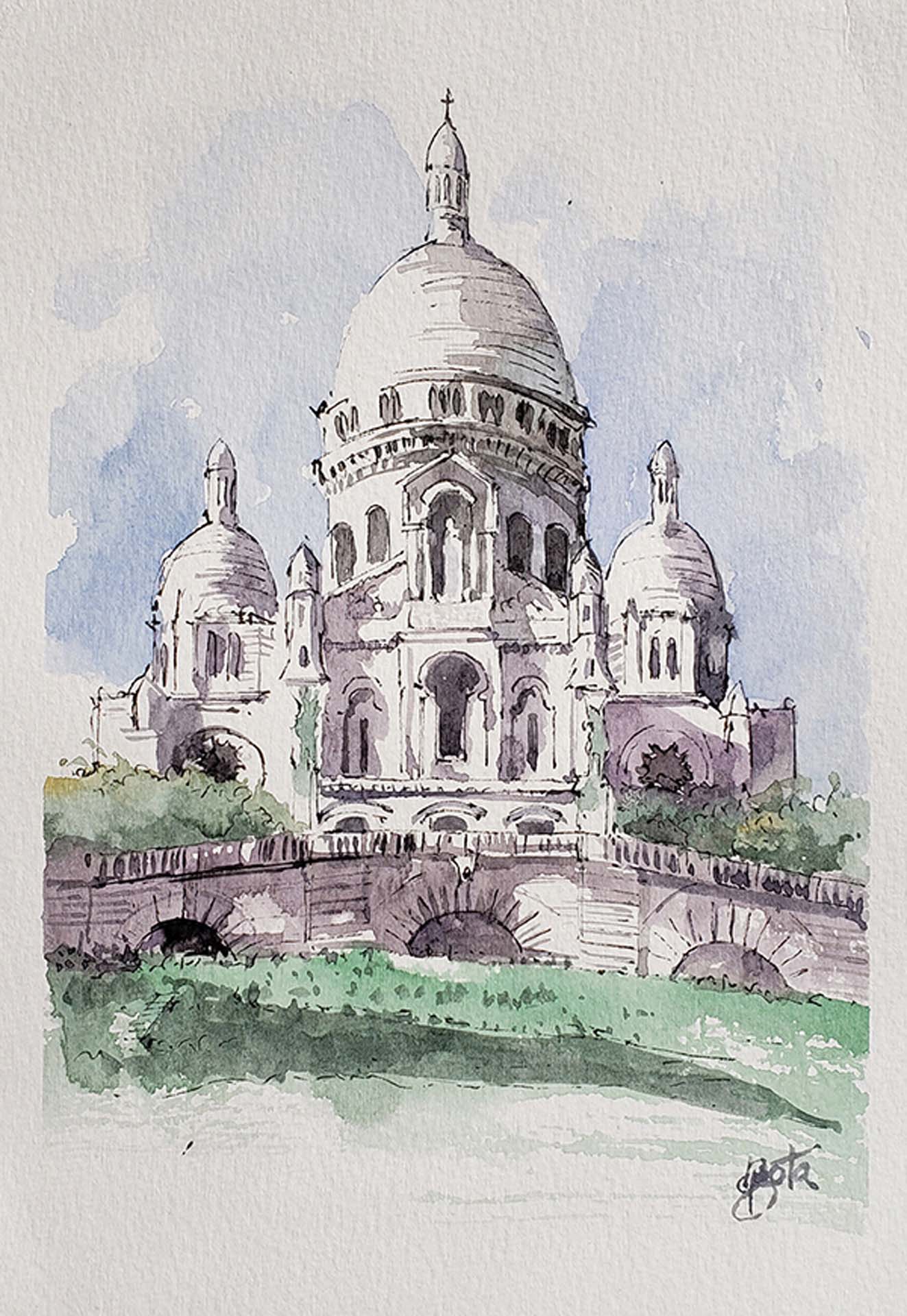 Basílica Sagrado Coração - Paris